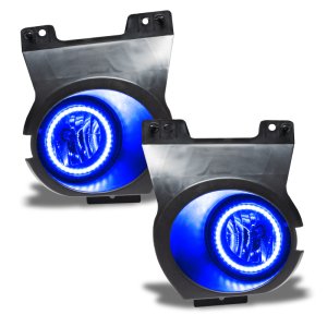 Ford F-150 Fog Light Assembly - ORACLE Lighting - Pre-Assembled LED Halo - Blue - `11-`14
